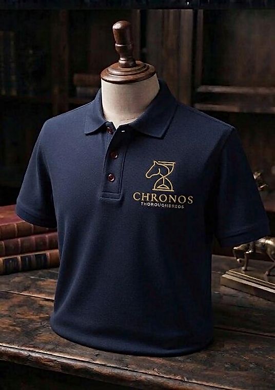 Chronos Thoroughbreds polo shirt