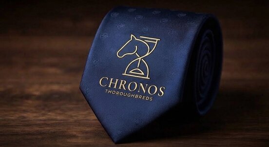Chronos Thoroughbreds tie