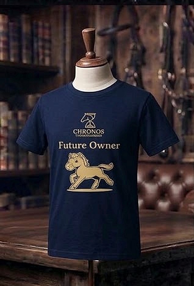 Chronos Thoroughbreds Future Owner kids T-shirt